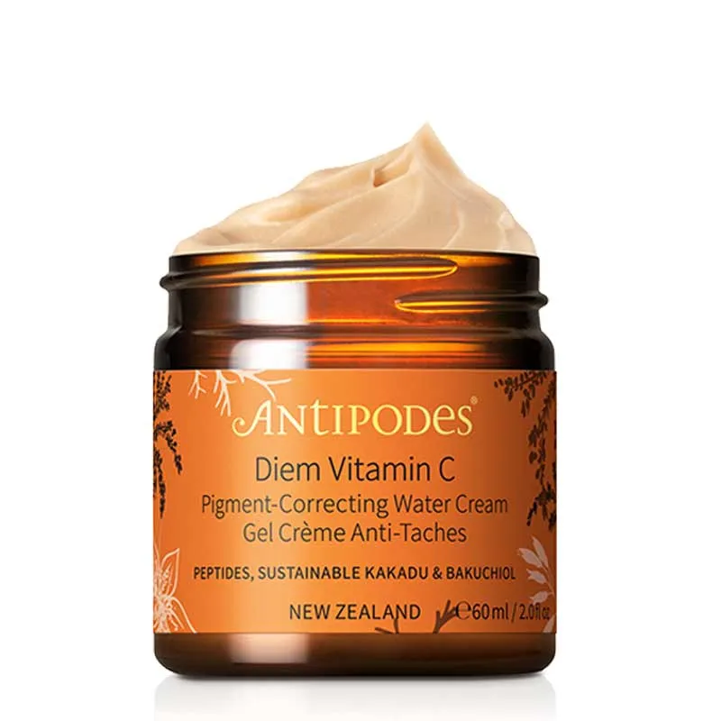 Antipodes Diem Vitamin C Pigment-Correcting Water Cream   FREE Reincarnation Exfoliator