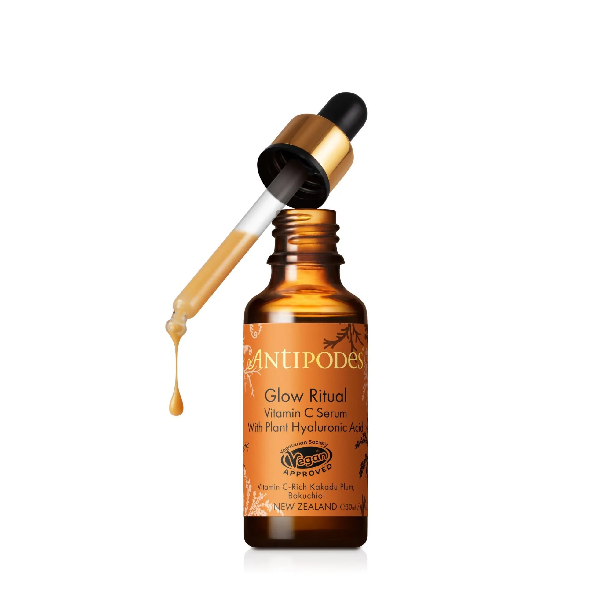 Antipodes Glow Ritual Vitamin C Serum With Plant Hyaluronic Acid