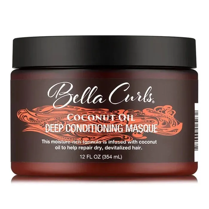 Bella Curls Coconut Oil Deep Conditioning Masque 12 oz