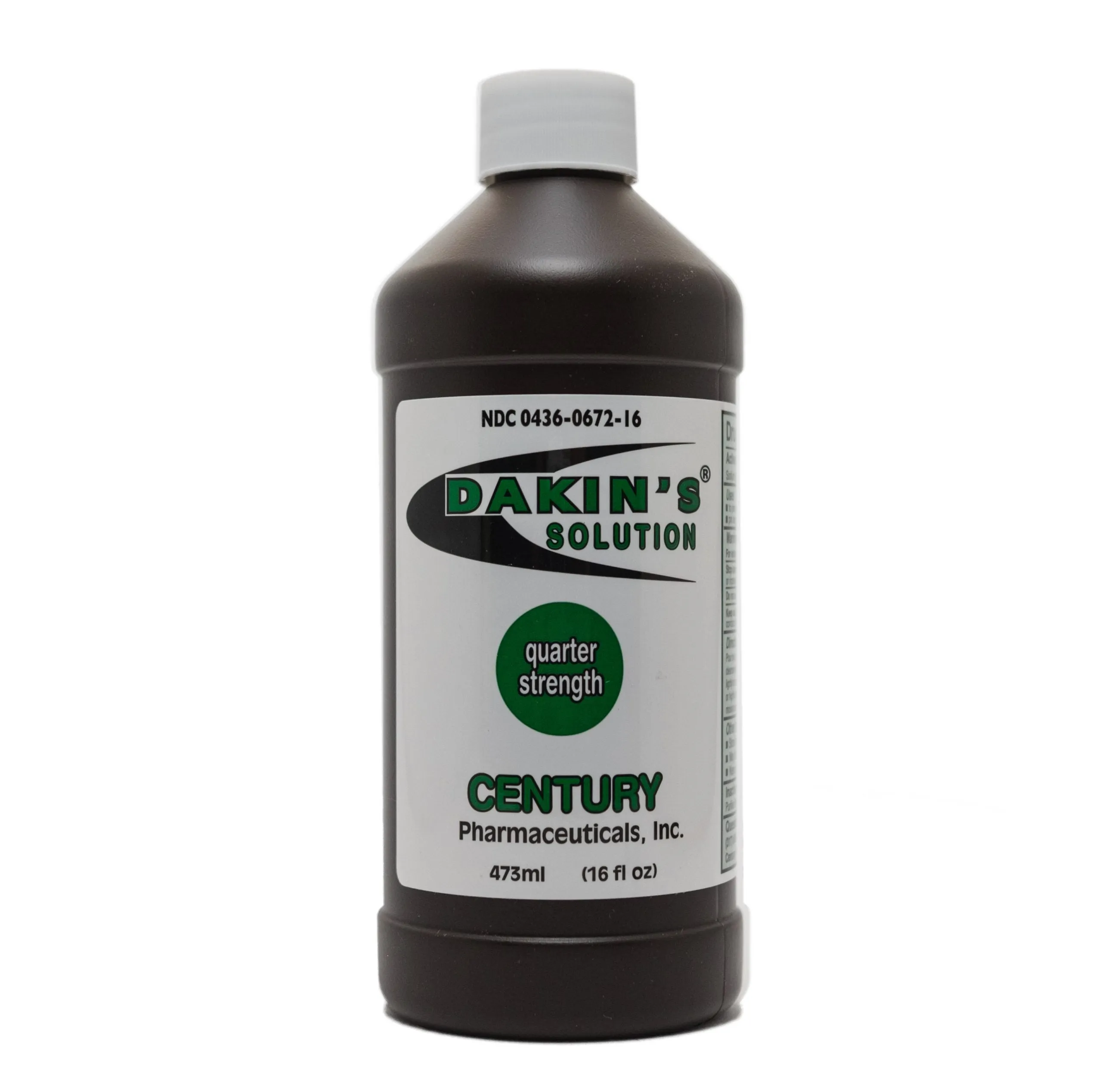 Dakin's Solution Quarter Strength 0.125%, 16 oz. Bottle