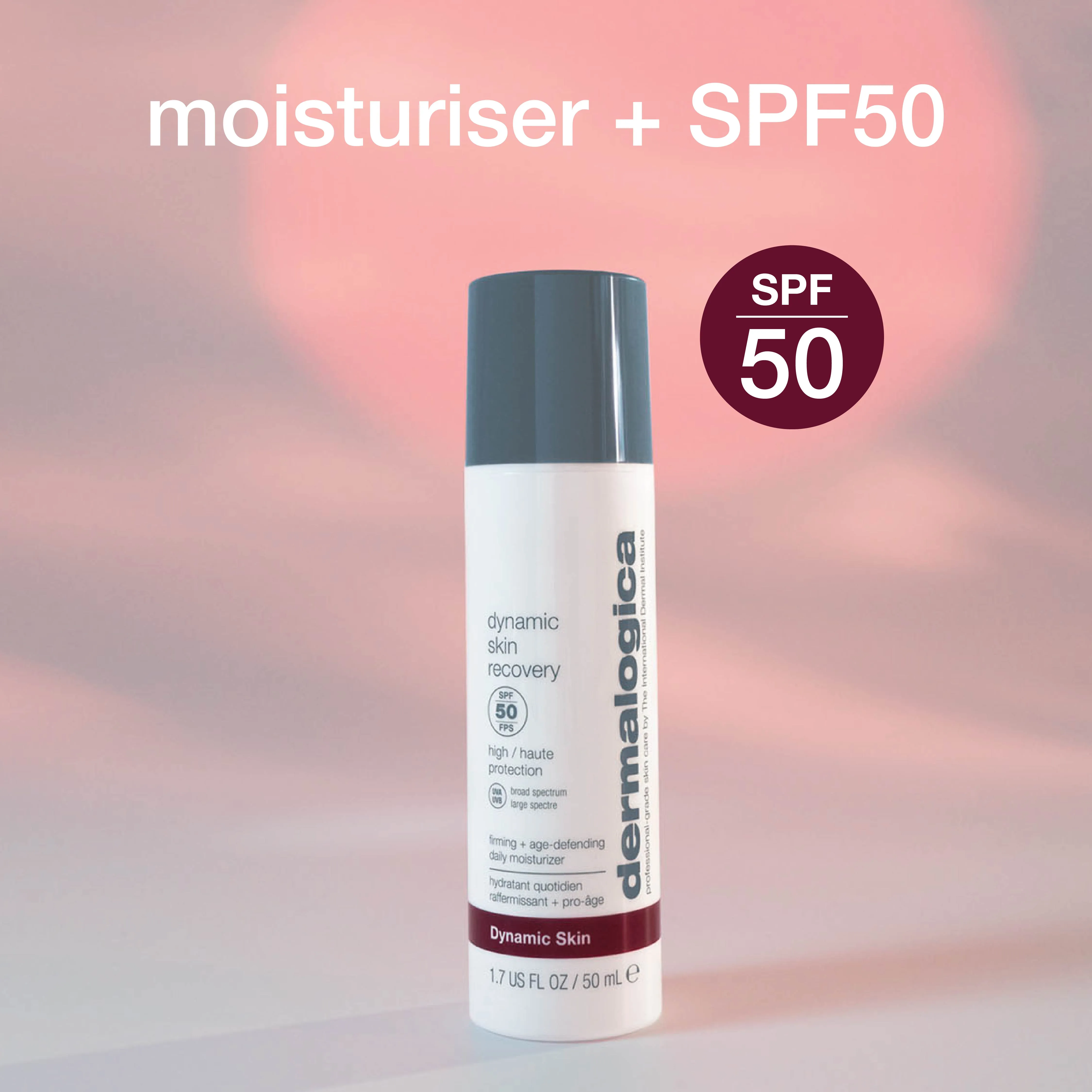 Dynamic Skin Recovery SPF 50 Face Moisturiser & Sunscreen