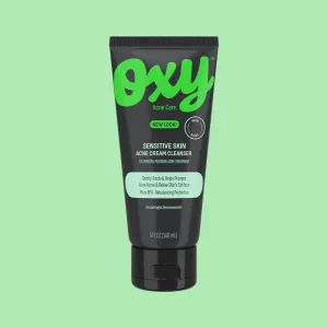 Embrace Your Face with Oxy® Sensitive Skin Acne Cream Cleanser