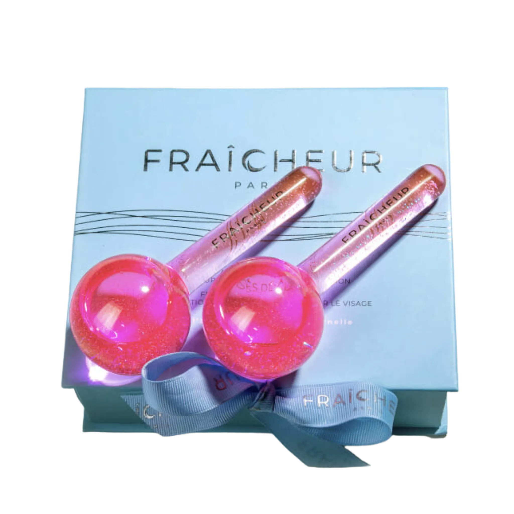 Fraîcheur Pink Ice Globes