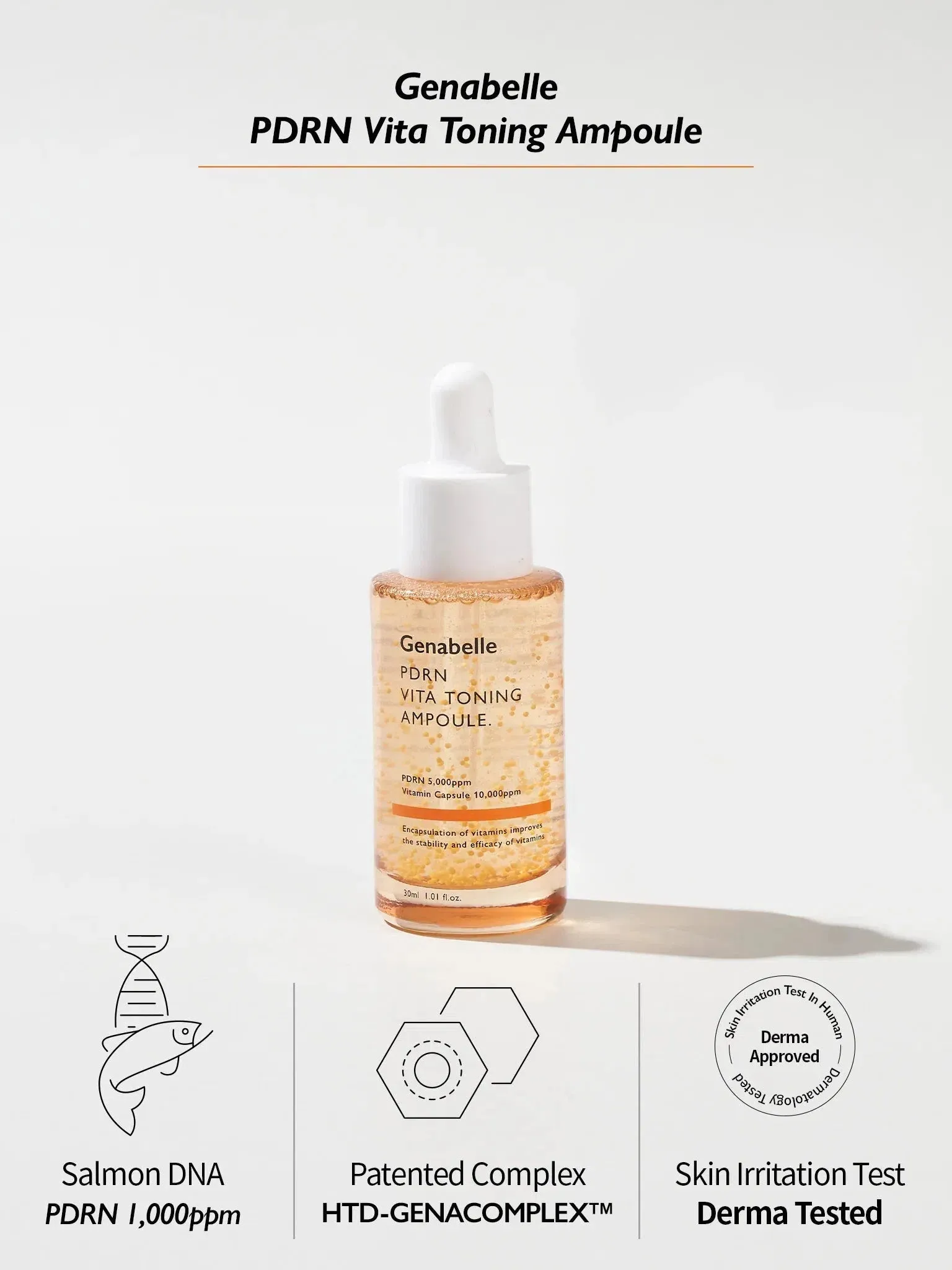 Genabelle PDRN VITA TONING AMPOULE