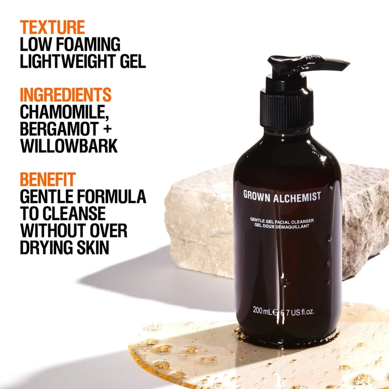 Grown Alchemist Gentle Gel Facial Cleanser (200ml)