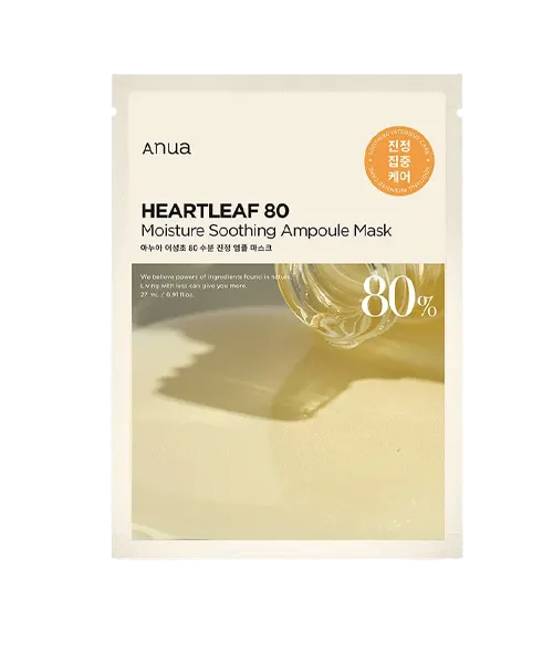 Heartleaf 80 Moisture Soothing Ampoule Mask