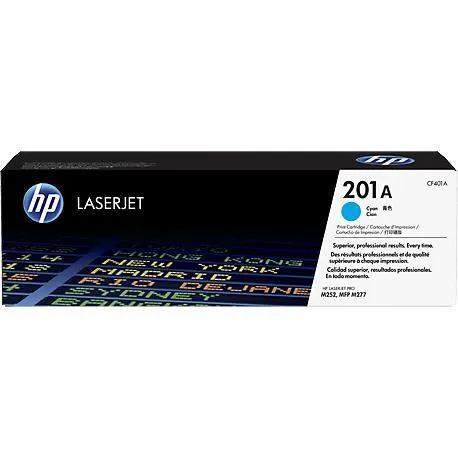 HP 201A Cyan Toner Cartridge- CF401A