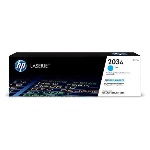 HP 203A Cyan Toner Cartridge-CF541A