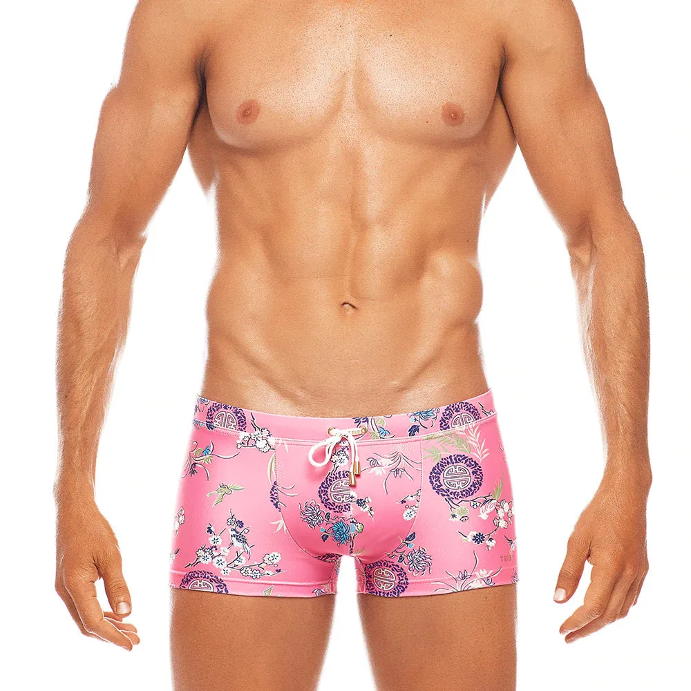 Macau Swim Trunk (Pink Blossom)