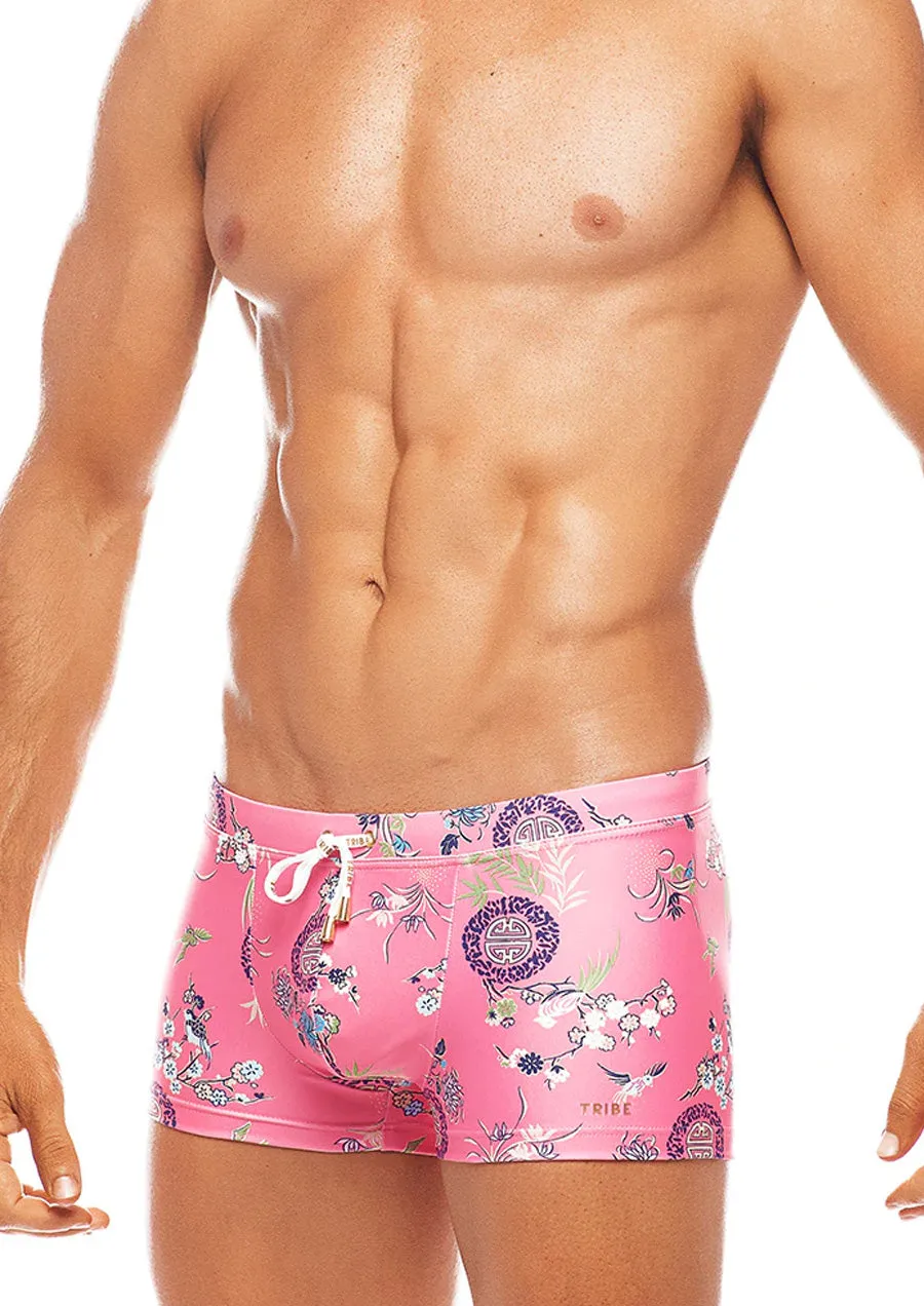 Macau Swim Trunk (Pink Blossom)