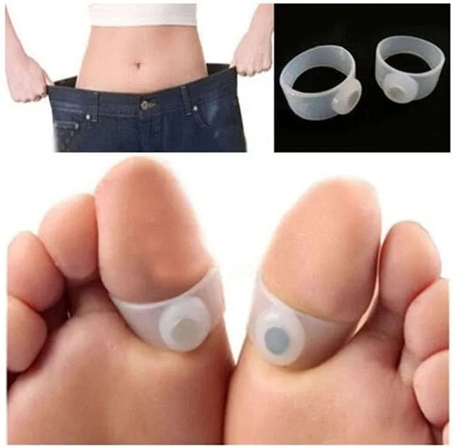 Magnetic Slimming Earrings Toe Rings Slimming Patch Lose Weight Magnetic Health Jewelry Magnets Of Lazy Paste Slim Patch