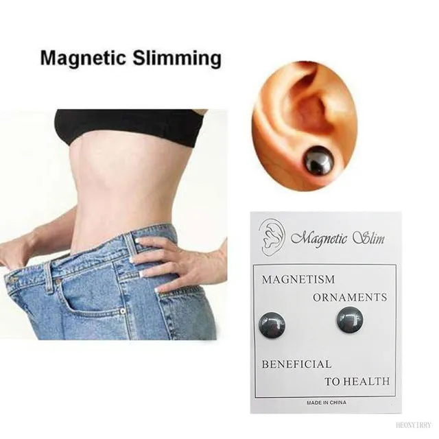 Magnetic Slimming Earrings Toe Rings Slimming Patch Lose Weight Magnetic Health Jewelry Magnets Of Lazy Paste Slim Patch