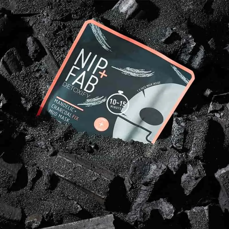 Nip   Fab Charcoal & Mandelic Acid Fix Mud Mask