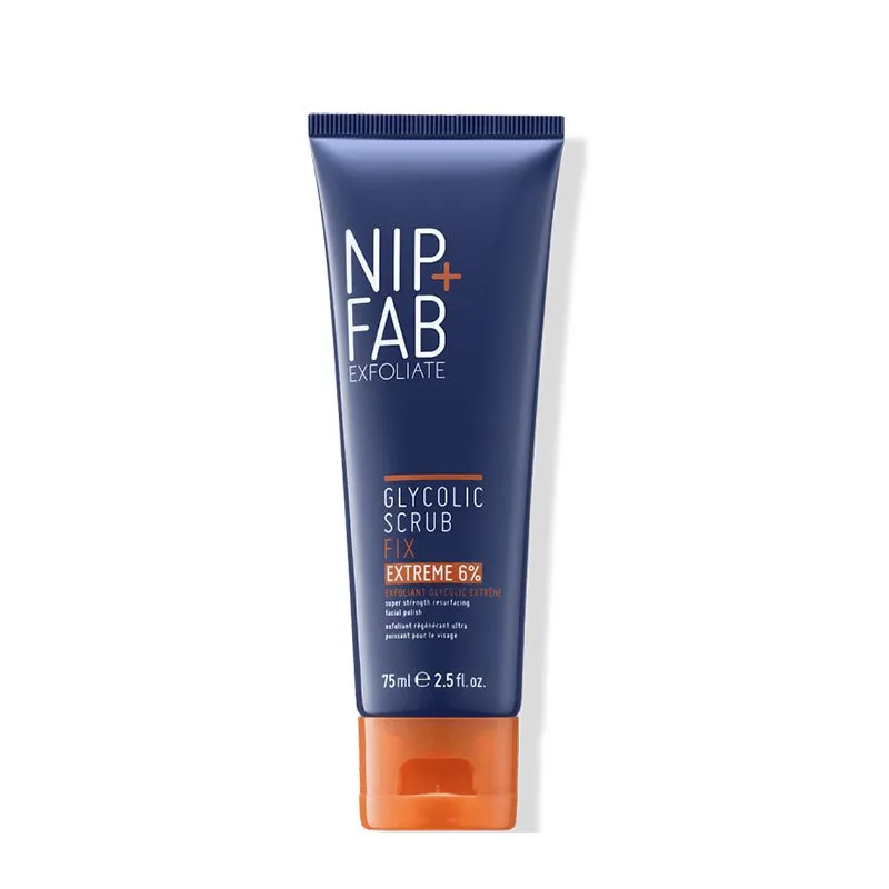 Nip   Fab Glycolic Scrub Fix Extreme 6%