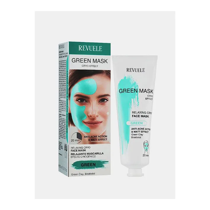 Revuele Anti-Acne Green Face Mask Cryo Effect