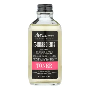 S.w. Basics - 5 Ingredients Toner - 4 Fl Oz.