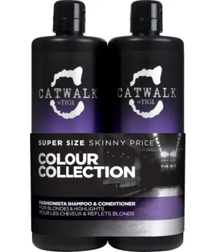 Tigi Catwalk Colour Collection Fashionista Shampoo And Conditioner