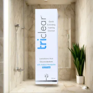 Triclear Gentle Exfoliating Foaming Cleanser