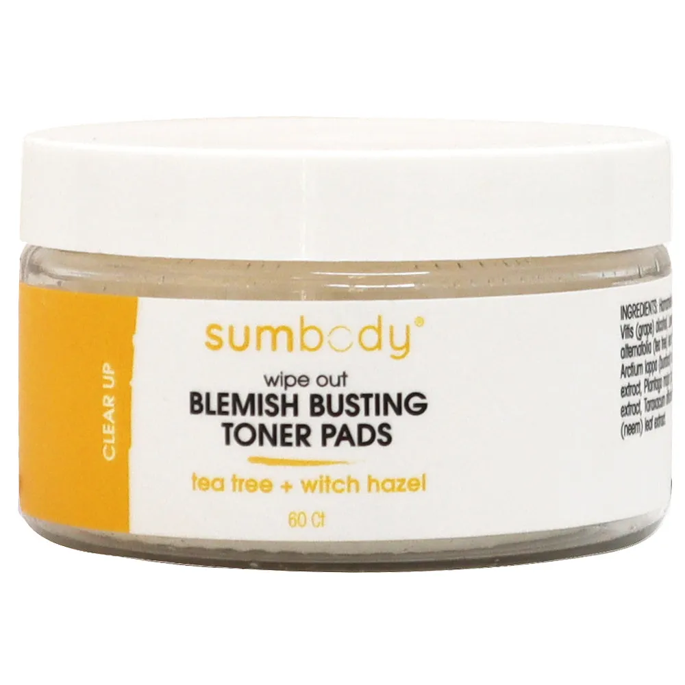 Wipe Out Blemish Busting Toner Pads 60 Ct